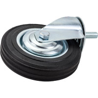 Колесо промышленное поворотное крепление болтом М16 SCT63 160 мм MFK-TORG 4008160 М16