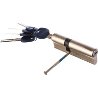 Цилиндр DOORLOCK V 2300AB N серия Variant, никелированный, 35x55 мм, 5 перф.ключей 79066