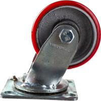 Колесо большегрузное полиуретановое поворотное SCP42 100 мм MFK-TORG 1043100