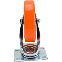 Колесо большегрузное полиуретановое поворотное PVC Medium 125 мм MFK-TORG 4023125 PVC