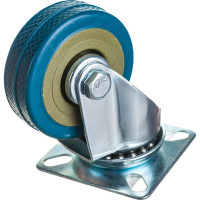 Колесо серая резина поворотное SCG25 50 мм MFK-TORG 3053050
