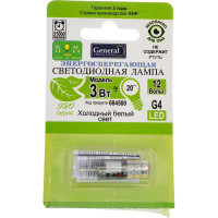 Светодиодная лампа General Lighting Systems G4-3W-S-12V-684500