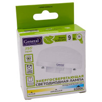 Светодиодная лампа General Lighting Systems GX53-9W-GX53-рассеиватель купол 660352