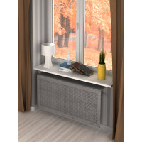 Крышка для экрана Стильный Дом 90х17 см, универсальная, дуб серый v545851