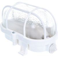 Светильник с решеткой APEYRON овал, белый, корпус ПАТС, НБП01-60-002белс/р