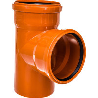 Тройник для наружной канализации RTP D 160х160 мм, 87 град 36506