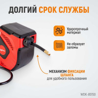 Шланг в пневматической возвратной катушке (16 мм; 10 м; 1/4") WIEDERKRAFT WDK-85150