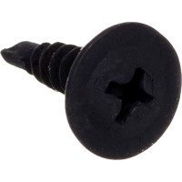 Саморез с прессшайбой КРЕП-КОМП сверло чёрный фосфат 4,2х16 1000шт пшсч16ф