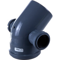 Универсальный отвод RTP 110х50, 45 градусов, левый+правый 36685