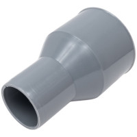 Переход с пластика на чугун RTP 50/75, серый 36406