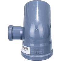 Универсальный отвод RTP 110х50, 45 градусов, левый 36686