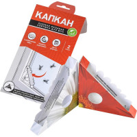 Оконная клеевая ловушка для мух КАПКАН клей hk29089