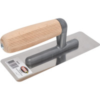 Венецианская кельма STMDECOR ТРАПЕЦИЯ, деревянная ручка D2078