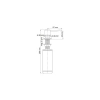 Встраиваемый дозатор для мыла WasserKRAFT K-1799