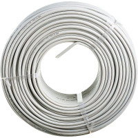 Кабель NETLAN U/UTP 4 пары, категория 5e, внутренний, PVC, серый, 100м EC-UU004-5E-PVC-GY-1
