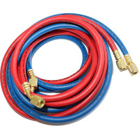 Набор шлангов KraftWell для заправки фреона 2 KRW-HRB