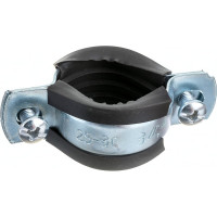Металлорезиновый хомут с дюбелем и шурупом СТМ 3/4 26-30 мм CHSR0034