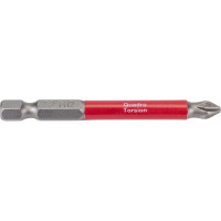 Бита (10 шт; PH2; 70 мм; 1/4" E6.3) Quadro Torsion 410270