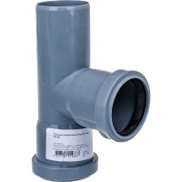 Канализационный тройник АТЛАС ПЛАСТ 90 градусов DN 50 SPCT90050050