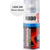 Эмаль автомобильная ремонтная KUDO UNI Белое облако 240 KU-43240