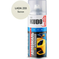 Эмаль автомобильная ремонтная "Белая 233" KUDO KU-4012