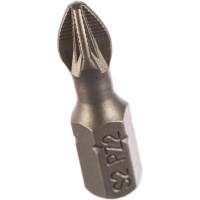 Бита (25 шт; PZ2; 25 мм; 1/4" C6.3) Quadro Torsion 420225