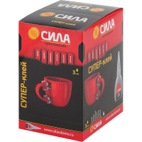 Супер-клей СИЛА SSBL1-6 6 г BL-1 ШБ Б0034923