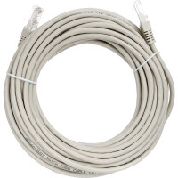 Патчкорд AOpen/Qust литой UTP кат.5е 10м серый ANP511-10M