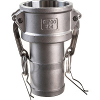 Камлок тип С (розетка с хвостовиком; 50 мм-2"; нержавеющая сталь) TITAN LOCK TL200CSS