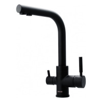 Смеситель для кухни Swedbe Selene Plus цвет-черный/сатин 8149