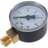 Манометр Watts F+R200 радиальный 0-6bar, корпус 50mm 10007378