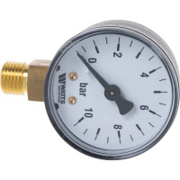 Радиальный манометр Watts F+R200 0-10 bar, корпус 50 мм 10007380