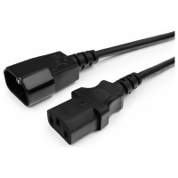 Кабель питания Cablexpert, системный блок-монитор, 3м, C13-C14, 3x1кв.мм, черный, PC-189-1-3M