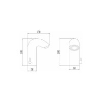 Сенсорный смеситель Savol GY8862 40101