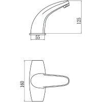 Сенсорный смеситель Savol S-GY8808