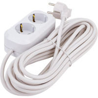 Удлинитель UNIVersal Е-302 ПВС 3*1, 2 гнезда, с/з 7м 9631975