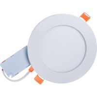 Встраиваемый светильник Ecola LED downlight Круглый даунлайт с драйвером 6W 220V 4200K 120x20 DRRV60ELC