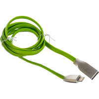 Кабель для Apple Cablexpert AM/Lightning, серия Gold, длина 1м, блистер, зеленый CC-G-APUSB01Gn-1M