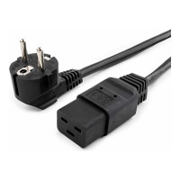 Кабель питания Cablexpert, 1.8 м, Schuko-С19, 16 А, черный, с заземлением, PC-186-C19