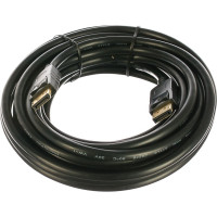 Кабель Cablexpert, DisplayPort, v1.2, 75 м, 20M/20M, черный, экранированный, пакет, CC-DP2-7.5M