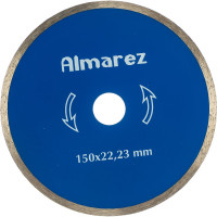 Диск отрезной алмазный Керамика (150х22.23 мм) Almarez 302150