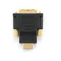 Переходник Cablexpert HDMI-DVI, 19M/19M, пакет, золотые разъемы A-HDMI-DVI-1