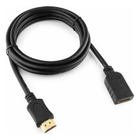Кабель-удлинитель Cablexpert HDMI, 1.8м, v2.0, 19M/19F, черный позол. разъемы, экран CC-HDMI4X-6