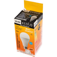 Светодиодная лампа Ecola classic LED Premium 20,0W A65 220-240V E27 4000K /композит/ 122x65 D7RV20ELC