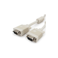 Кабель Cablexpert Premium VGA 1.8м, двойной, экран, ферритовые кольца, пакет CC-PPVGA-6 15M/15M