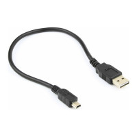 Кабель Cablexpert USB 2.0, мультиразъем USB, AM/miniB, 5P, 30cм, пакет CC-5PUSB2D-0.3M