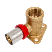 Водорозетка TIEMME пресс-В h 40 мм, 16x1/2" 1650021