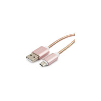 Кабель Cablexpert USB 2.0 AM/microB, серия Gold, длина 1.8 м, золото, блистер, CC-G-mUSB02Cu-1.8M