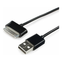Кабель USB Cablexpert, AM/Samsung для Samsung Galaxy, Tab/Note, 1м, пакет, черный CC-USB-SG1M