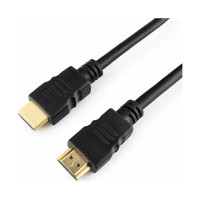 Кабель HDMI Cablexpert, 1м, v2,0, 19M/19M, медь, черный, позолоченные разъемы, экран, пакет CC-HDMI4-1M